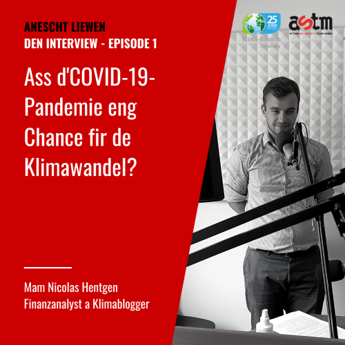 Ass d’COVID19-Pandemie eng Chance fir den Klimawandel?