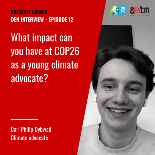 What impact can you have at COP26 as a young climate advocate?