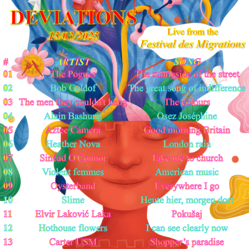 Deviations N° 0042 – 15.03.2025 – In the spotlight – Festival des migrations